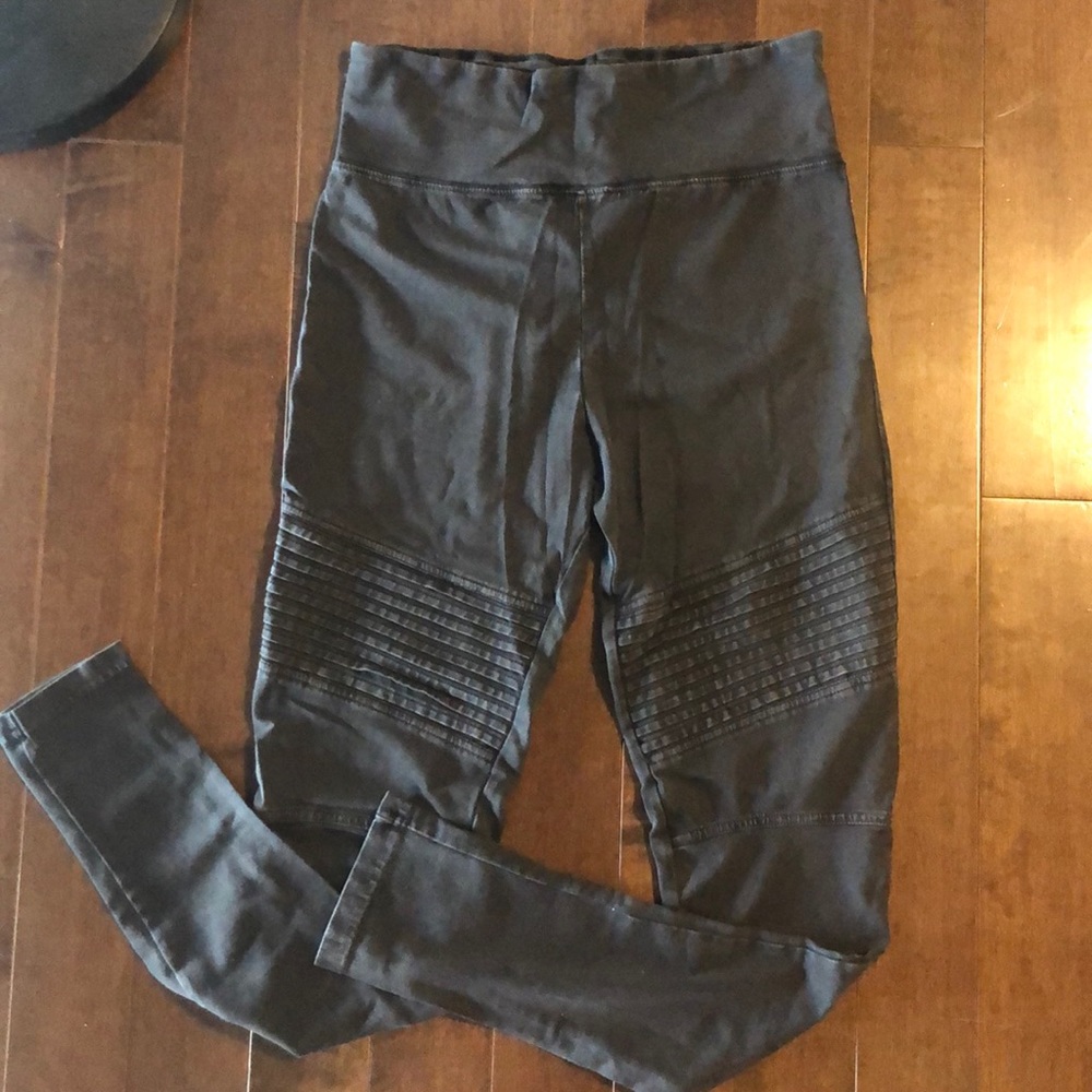 BP Nordstrom Gray Moto Leggings